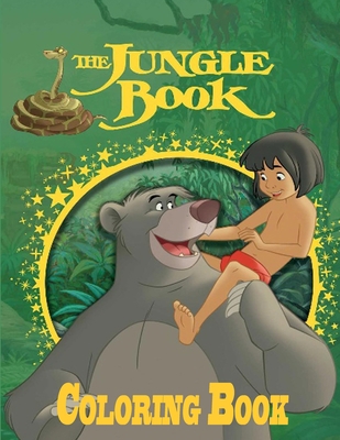 The Jungle Book Coloring Book B08R96GD1N Book Cover