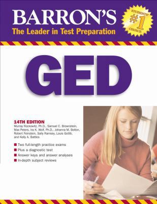 Barron's GED (Barron's How to Prepare for the G... 0764136410 Book Cover