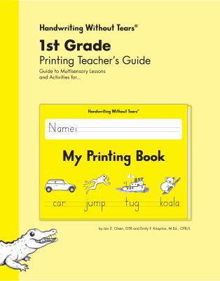 1st Grade Printing Teacher's Guide 1939814529 Book Cover