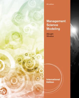 Management Science Modeling [Unknown] 1111532451 Book Cover