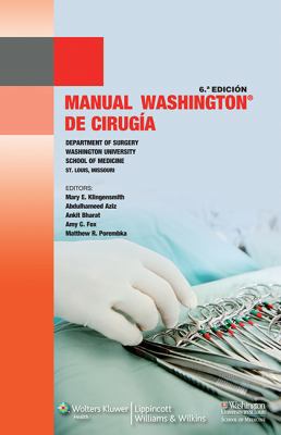 Manual Washington de Cirugía [Spanish] 8415684142 Book Cover