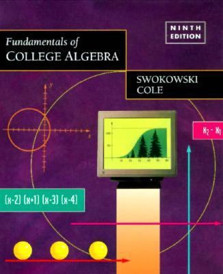 Fundamentals of College Algebra 0534950477 Book Cover