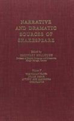 Narrative and Dramatic Sources of Shakespeare: ... 0231088957 Book Cover