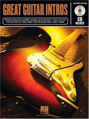 Great Guitar Intros: Guitar Riffs (Riff Notes) 0634068296 Book Cover