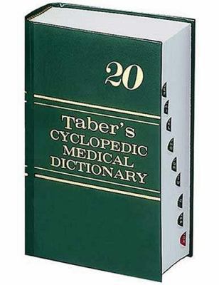Taber's Cyclopedic Medical Dictionary 0803612079 Book Cover