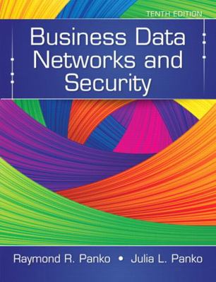 Business Data Networks and Security 013354401X Book Cover