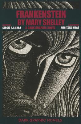 Frankenstein by Mary Shelley: A Dark Graphic Novel 1464401047 Book Cover