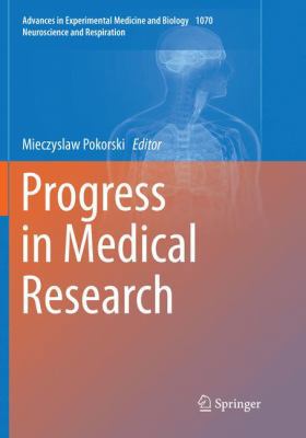 Progress in Medical Research 3030078264 Book Cover