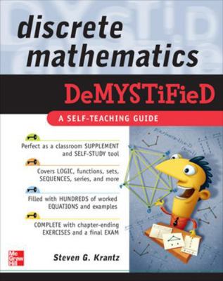 Discrete Mathematics Demystified 007154948X Book Cover