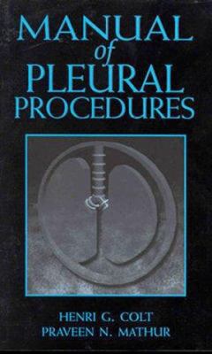 Manual of Pleural Procedures 0781714761 Book Cover