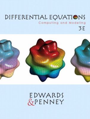 Differential Equations: Computing and Modeling 0130673374 Book Cover