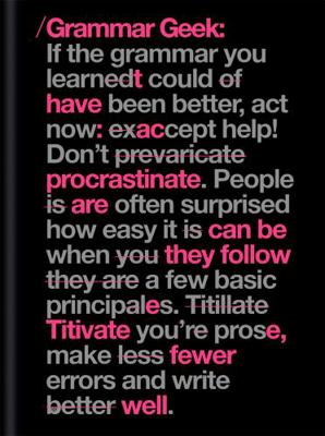 Grammar Geek 1788402006 Book Cover