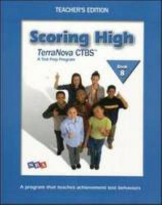 Scoring High on Terra Nova Teacher Edition Grade 8 0075840855 Book Cover