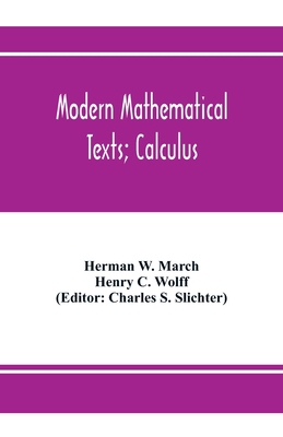Modern Mathematical Texts; Calculus 9353974054 Book Cover