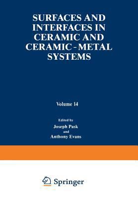 Surfaces and Interfaces in Ceramic and Ceramic ... B00EZ1IP7A Book Cover