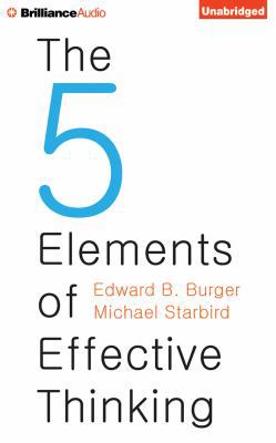 The 5 Elements of Effective Thinking 1491531061 Book Cover