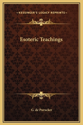 Esoteric Teachings 1169186963 Book Cover
