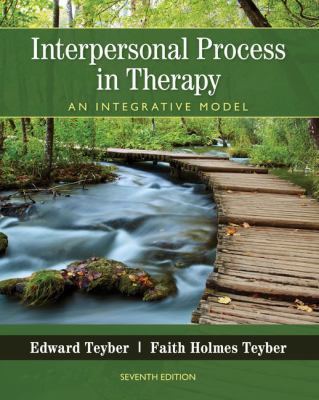Interpersonal Process in Therapy: An Integrativ... 130527153X Book Cover