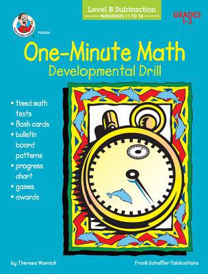 One-Minute Math Developmental Drill, Level B: S... 0764703943 Book Cover