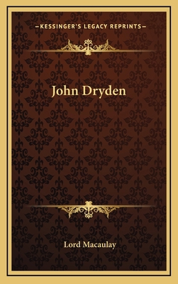 John Dryden 1168802156 Book Cover