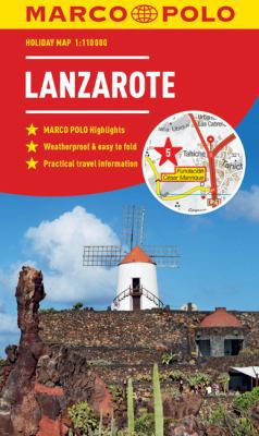 Lanzarote Marco Polo Holiday Map 3829770359 Book Cover