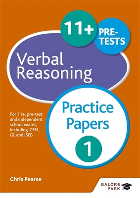 11+ Verbal Reasoning Practice Papers 1: For 11+... 1471849295 Book Cover