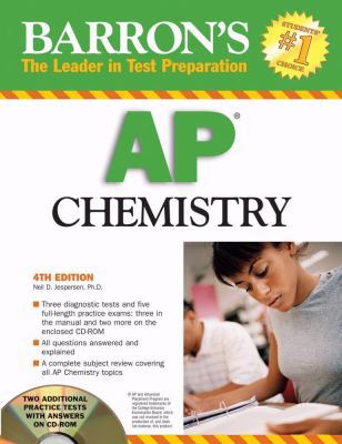 Barron's AP Chemistry [With CDROM] 0764193295 Book Cover