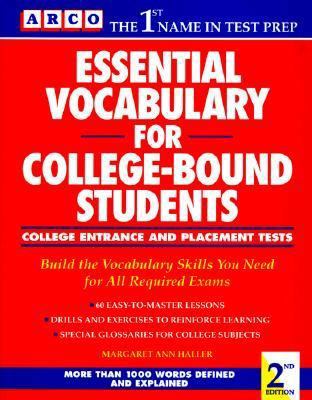 Essential Vocabulary for the College Bound Stud... 0671867598 Book Cover