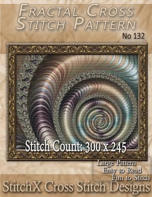 Fractal Cross Stitch Pattern - No. 132 1500226408 Book Cover