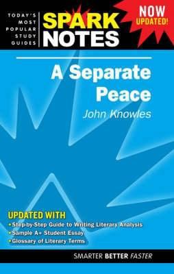 A Separate Peace (Spark Notes Literature Guide) 1411403592 Book Cover