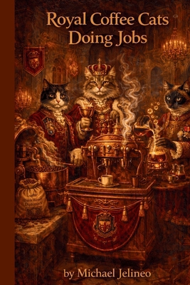 Royal Coffee Cats Doing Jobs B0GD7JRMZB Book Cover