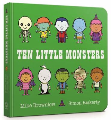 Ten Little Monsters Board Book 1408346486 Book Cover