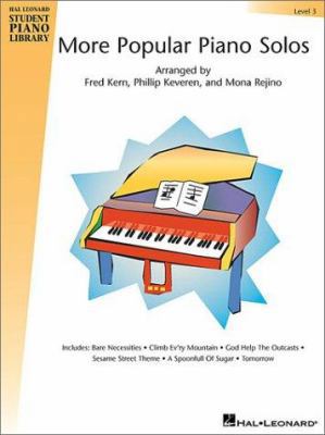 More Popular Piano Solos - Level 3: Hal Leonard... 063403569X Book Cover