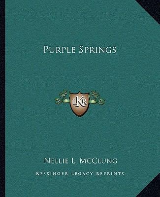 Purple Springs 1162681209 Book Cover