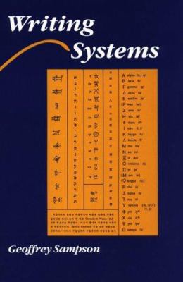Writing Systems : A Linguistic Introduction B0041V8Q9Q Book Cover