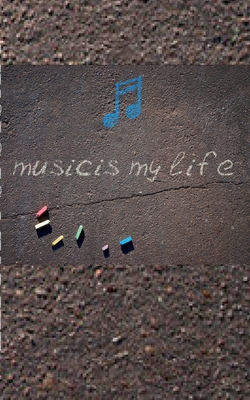 music is my life Creative Blank Journal: music ... 1714298620 Book Cover