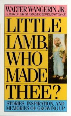Little Lamb, Who Made Thee?: A Book About Child... 0061042277 Book Cover