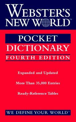 Webster's New World Pocket Dictionary 0764561472 Book Cover