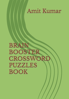 Brain Booster Crossword Puzzles Book B0B39JG9WF Book Cover