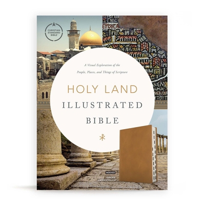 CSB Holy Land Illustrated Bible, Ginger Leather... 1430070463 Book Cover