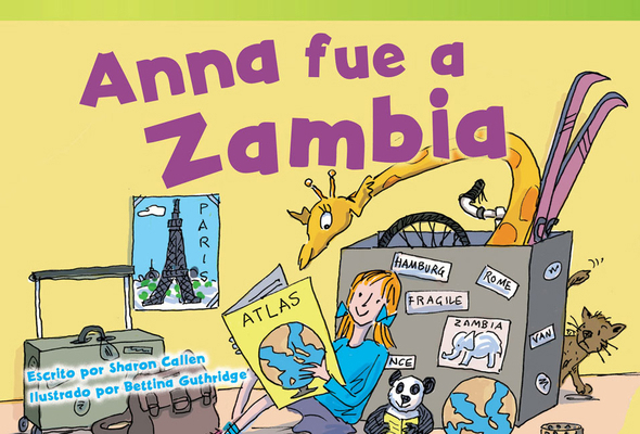Anna Fue a Zambia [Spanish] 148072999X Book Cover