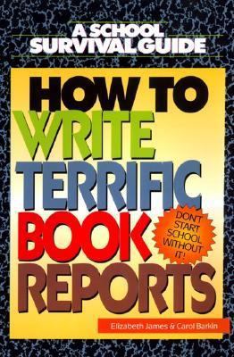 How to Write Terrific Book Reports 0688161316 Book Cover