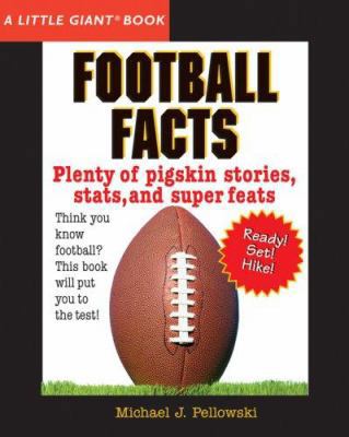 A Little Giant(r) Book: Football Facts 1402749767 Book Cover