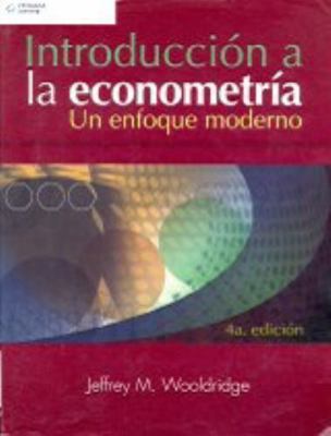 Introduccion a la econometria/ Introductory Eco... [Spanish] 9708300594 Book Cover