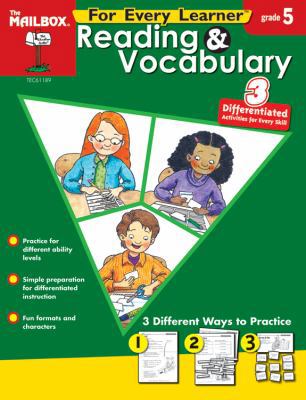 For Every Learner: Reading & Vocabulary (Gr. 5) 1562348671 Book Cover