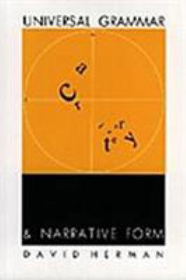 Universal Grammar and Narrative Form 0822316560 Book Cover