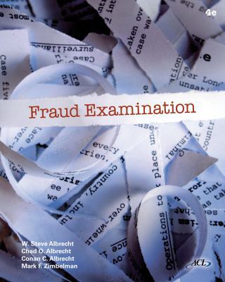 Fraud Examination 0538470844 Book Cover