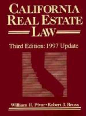 California Real Estate Law: 1997 Update 0793124956 Book Cover