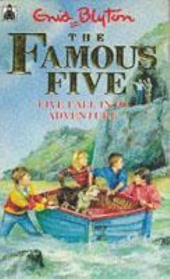 Five Fall Into Adventure: Book 9 (Famous Five) B00CO4LWR0 Book Cover