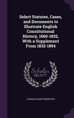 Select Statutes, Cases, and Documents to Illust... 1355204194 Book Cover